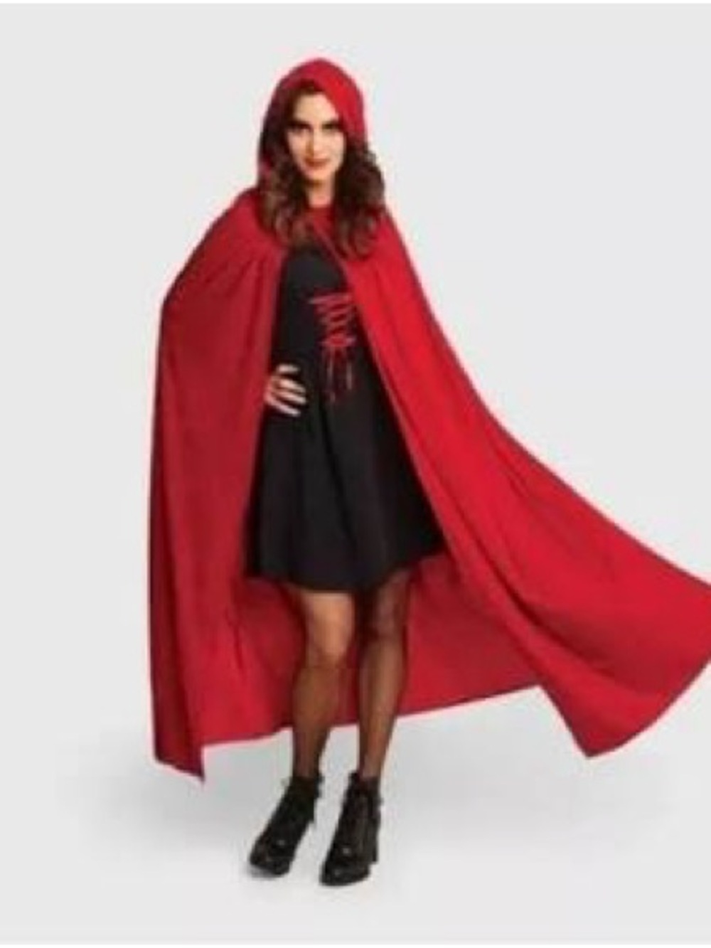 Adult Velvet Cape Halloween - Hyde and EEK!